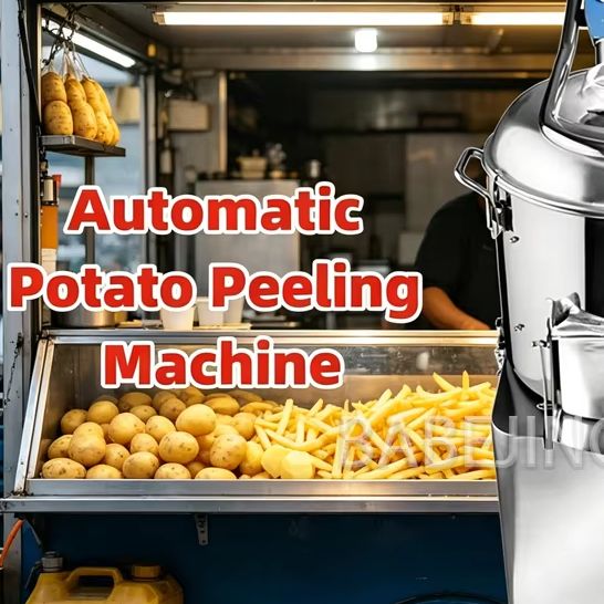 Commercial Potato Peeler - เครื่องปอกเปลือกมันฝรั่งสแตนเลสกำลังสูงแบบอัตโนมัติเต็มรูปแบบ เครื่องทำความสะอาดอาหารทะเลและหอยสำหรับใช้ในครัว