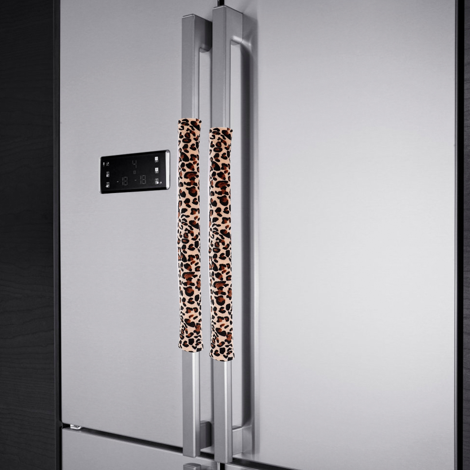 Commercial Kitchen Fridge - 2 ชิ้น ฝาครอบมือจับประตูกันลื่น อุปกรณ์ครัว ตู้เย็น ตู้แช่แข็ง