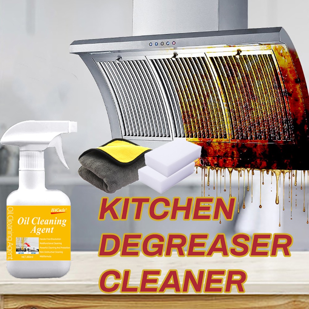 Commercial Kitchen Grease Cleaner - น้ํามันหนักทําความสะอาดห้องครัวที่มีประสิทธิภาพคราบน้ํามัน Degreaser คราบน้ํามัน Remover ทําความสะอาด Grills