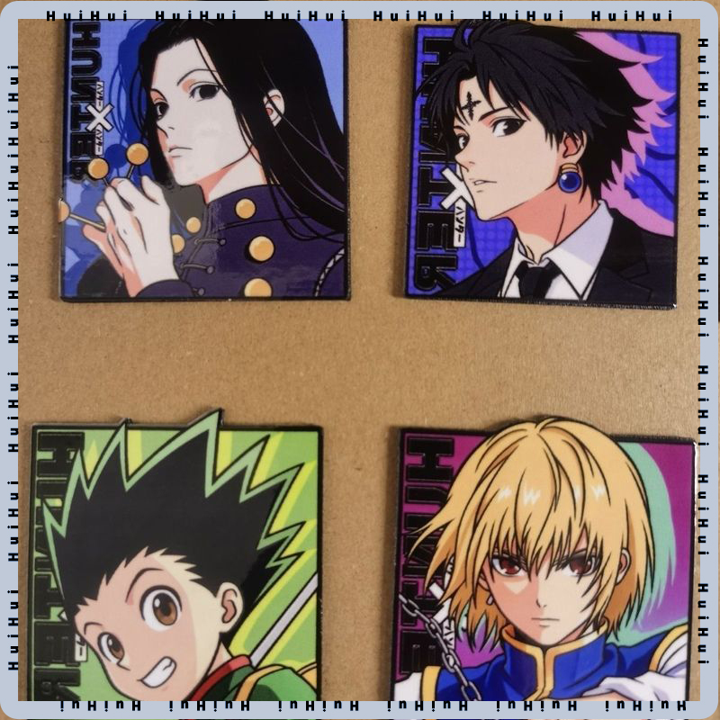Commercial Kitchen Fridge - HUNTER×HUNTER ฮิโซกะ โกนแม่เหล็กติดตู้เย็น แม่เหล็กแรงสูง สติกเกอร์ตกแต่งการ์ตูนสำหรับตกแต่งประตูตู้บ้าน