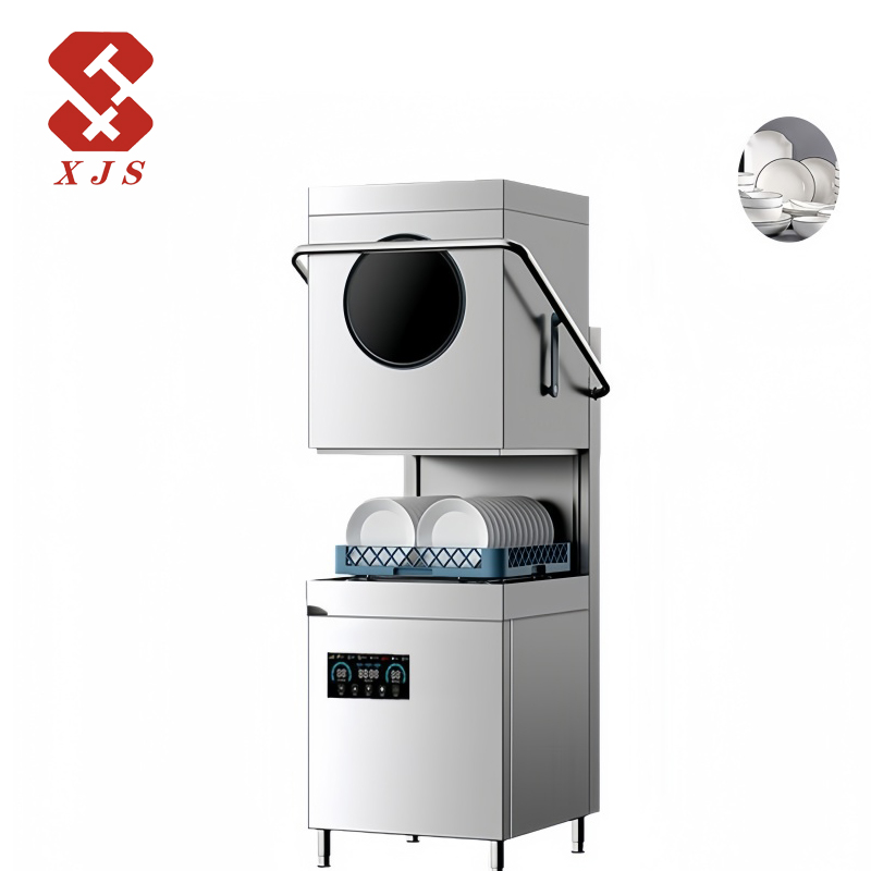 Commercial Kitchen Dishwasher - เครื่องล้างจานอัจฉริยะสำหรับโรงแรม โรงเรียน ร้านอาหาร ครัวเชิงพาณิชย์ พร้อมฝาเปิดปิด