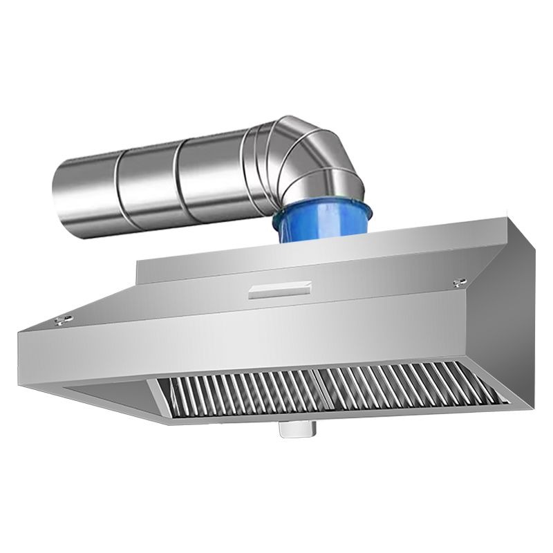 Commercial Kitchen Exhaust Hood - เครื่องดูดควันสเตนเลสสตีลเชิงพาณิชย์สำหรับครัวร้านอาหาร ท่อระบายอากาศแบบกำหนดเองสำหรับบ้าน เครื่องดูดควันและระบายอากาศ