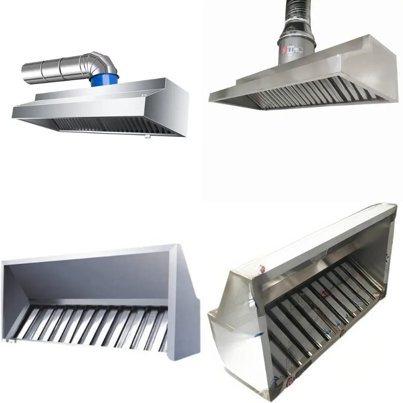 Commercial Kitchen Exhaust Hood - ระบบดูดควันสเตนเลสสตีลเชิงพาณิชย์ คิทลาลอง สำหรับร้านอาหาร โรงแรม และครัว