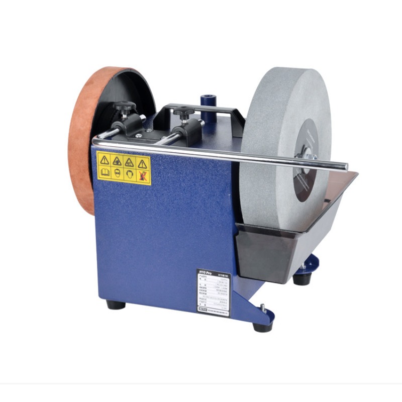 Commercial Kitchen Knife Sharpener - เครื่องลับมีดไฟฟ้าแบบเคลื่อนที่ ความเร็วต่ำ สำหรับใช้ในครัวเรือน ลับกรรไกรและมีดได้