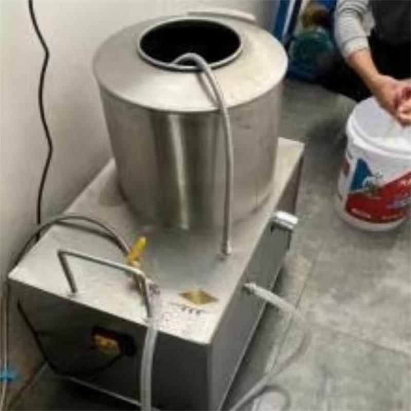 Commercial Potato Peeler - เครื่องปอกเปลือกและล้างผักผลไม้ไฟฟ้าอัตโนมัติสำหรับอุตสาหกรรม เช่น มันฝรั่ง หัวไชเท้า แครอท
