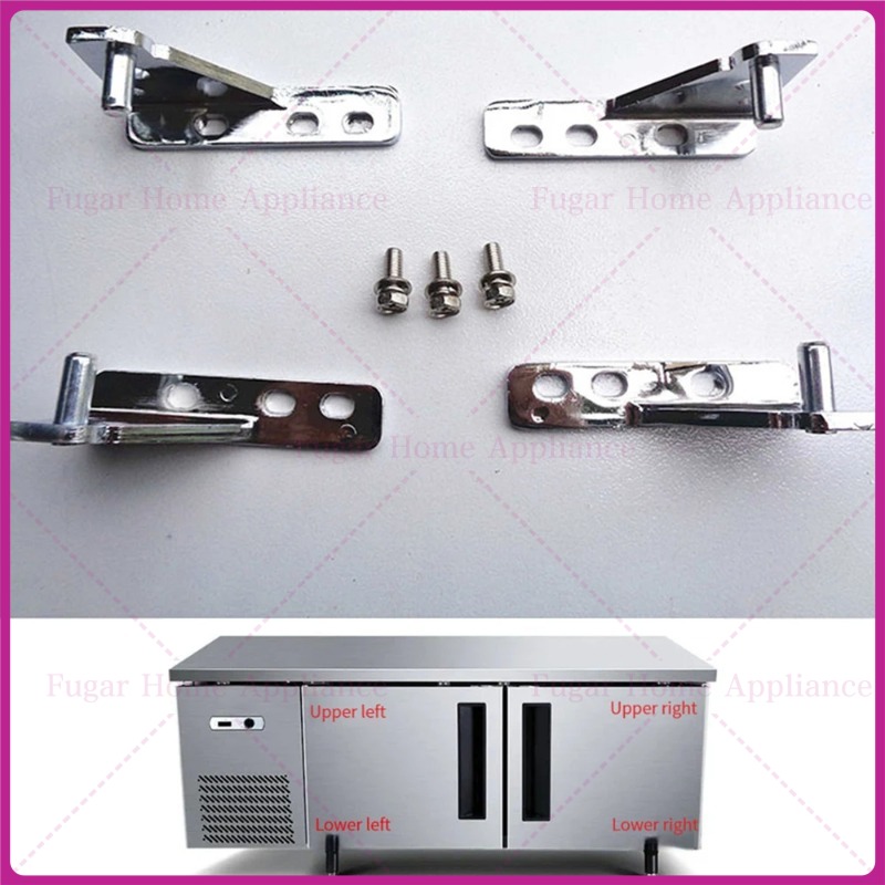Commercial Kitchen Fridge - บานพับตู้เย็นแบบมีฐานรอง 35 มม. อุปกรณ์ครัวเชิงพาณิชย์ อะไหล่ตู้แช่แข็ง บานพับประตูตู้เย็น