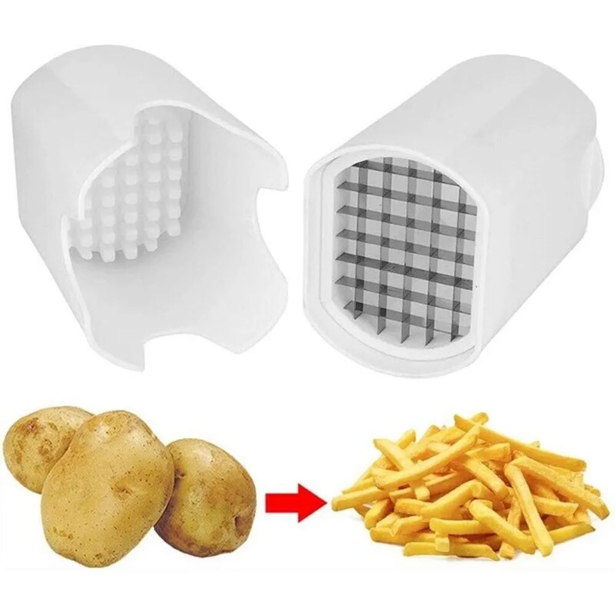 เครื่องตัดเฟรนช์ฟรายส์สีขาว เค - Commercial Potato Peeler บทวิจารณ์และราคา