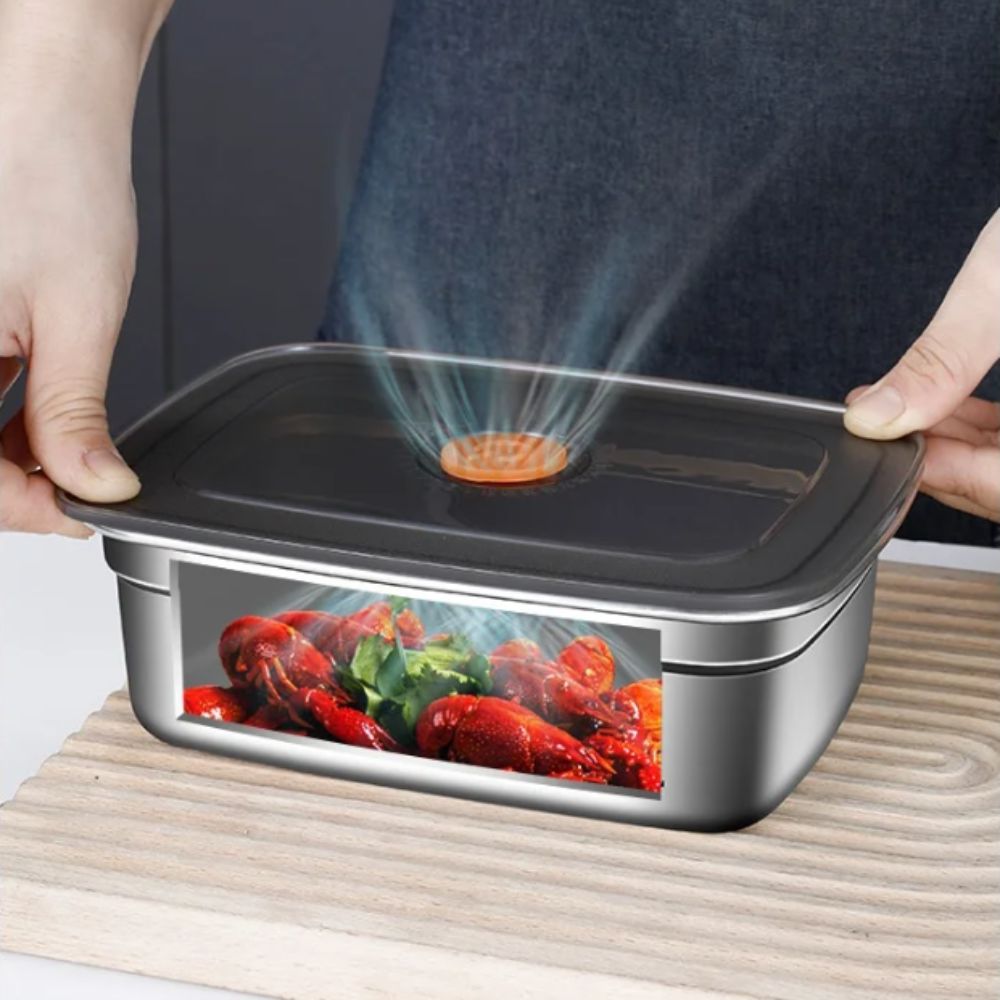 กล่องถนอมอาหารสแตนเลสแบบพกพา ป - Commercial Kitchen Fridge บทวิจารณ์และราคา