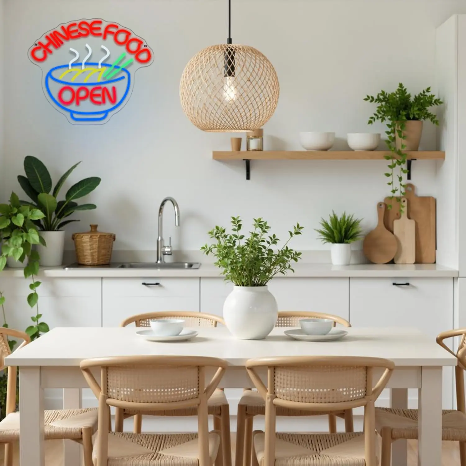 ป้ายไฟนีออนร้านอาหารจีน ป้ายไฟ - Commercial Kitchen Store บทวิจารณ์และราคา