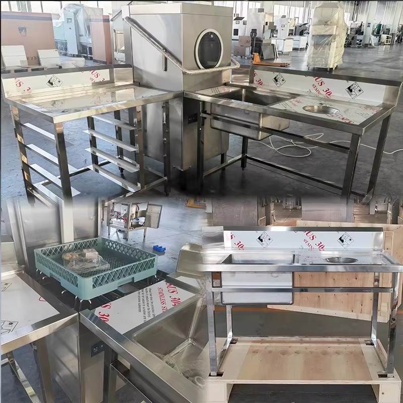 เครื่องล้างจานสแตนเลส 304 สำหร - Commercial Kitchen Dishwasher บทวิจารณ์และราคา