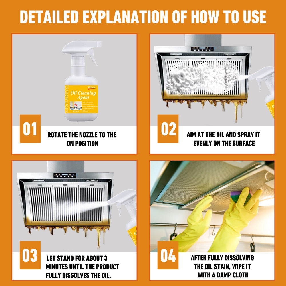 น้ํามันหนักทําความสะอาดห้องครั - Commercial Kitchen Grease Cleaner บทวิจารณ์และราคา