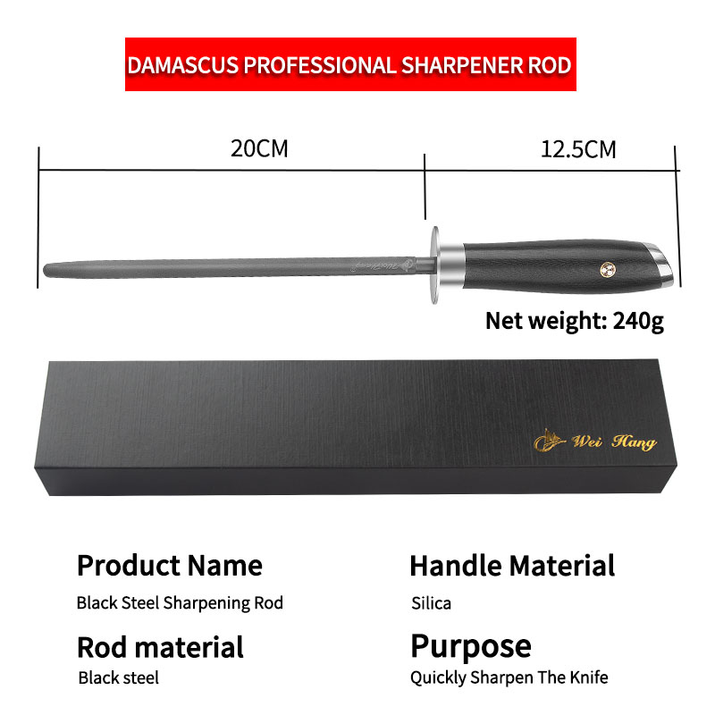 แท่งเหล็กไทเทเนียมเคลือบเพชร - - Commercial Kitchen Knife Sharpener บทวิจารณ์และราคา