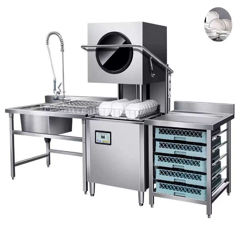 เครื่องล้างจานแบบเร็วสำหรับธุร - Commercial Kitchen Dishwasher บทวิจารณ์และราคา