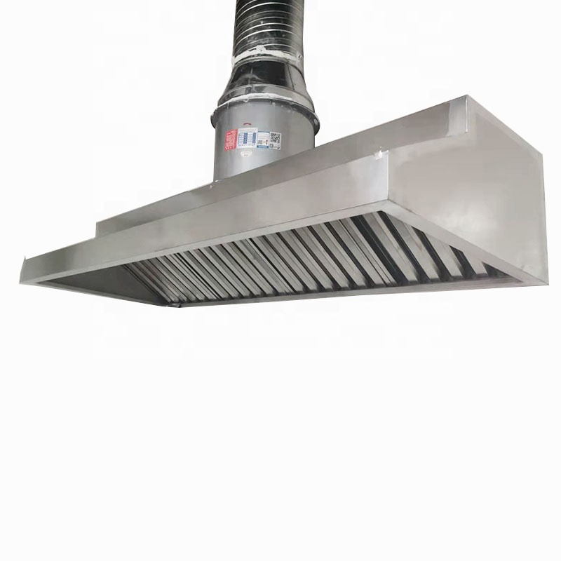ระบบดูดควันสเตนเลสสตีลสำหรับคร - Commercial Kitchen Exhaust Hood บทวิจารณ์และราคา