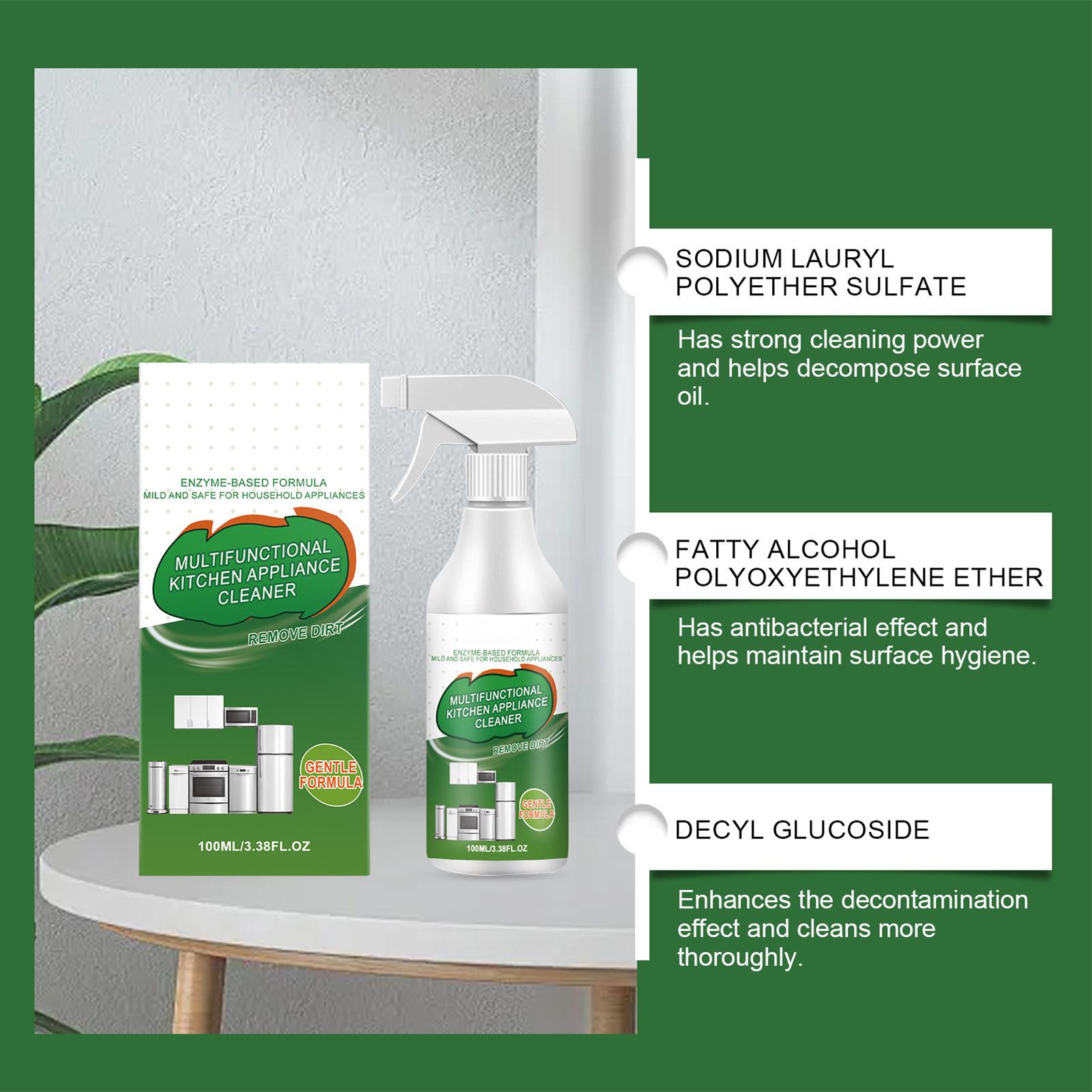 สเปรย์โฟมเอนไซม์อเนกประสงค์ 10 - Commercial Kitchen Grease Cleaner บทวิจารณ์และราคา