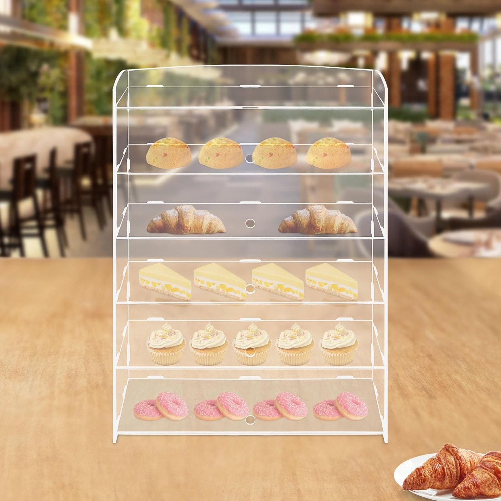 ตู้โชว์อะคริลิค 5 ชั้น ใส สำหร - Commercial Kitchen Store บทวิจารณ์และราคา
