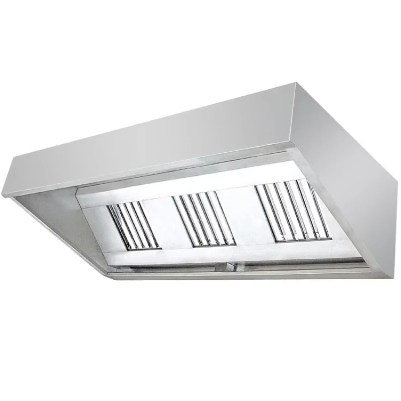 เครื่องดูดควันครัวสแตนเลสสำหรั - Commercial Kitchen Exhaust Hood บทวิจารณ์และราคา