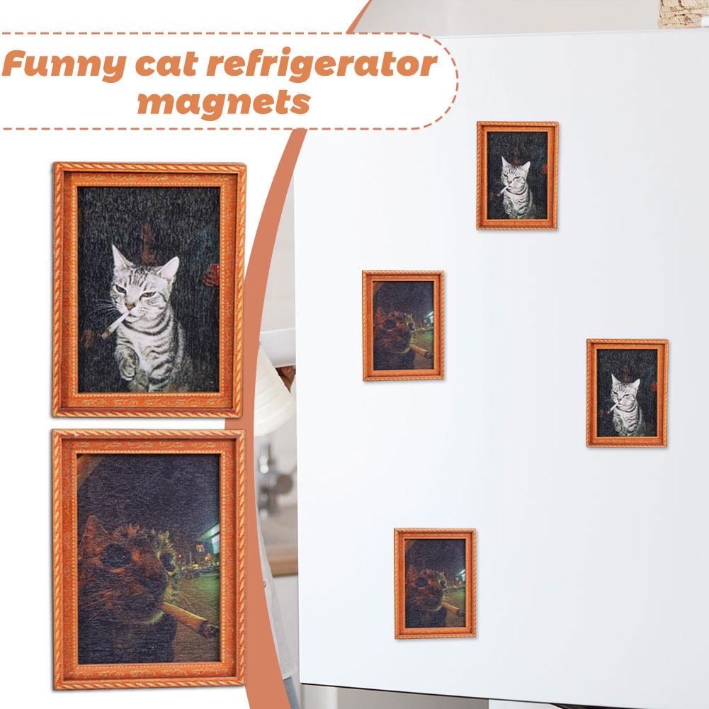 แม่เหล็กติดตู้เย็นรูปแมวสูบบุห - Commercial Kitchen Fridge บทวิจารณ์และราคา
