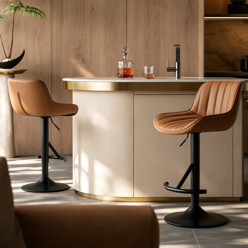 เก้าอี้บาร์สูงไม้ดีไซน์หรูหรา  - Commercial Kitchen Interior Design บทวิจารณ์และราคา