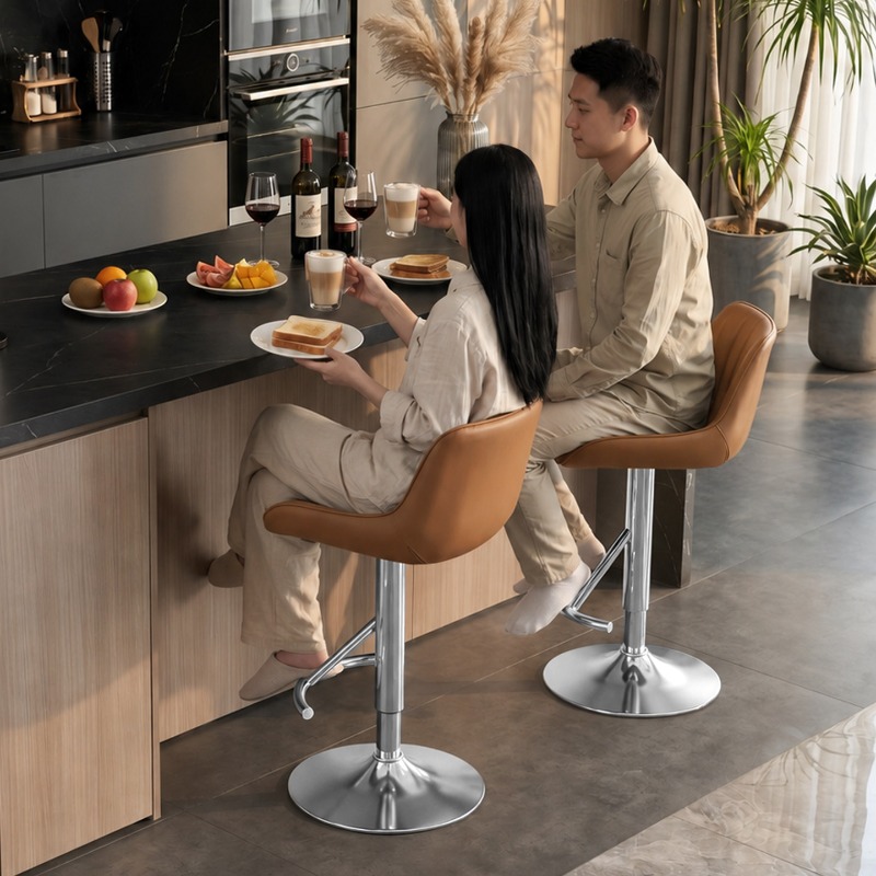 เก้าอี้บาร์สูงไม้ดีไซน์หรูหรา  - Commercial Kitchen Interior Design บทวิจารณ์และราคา