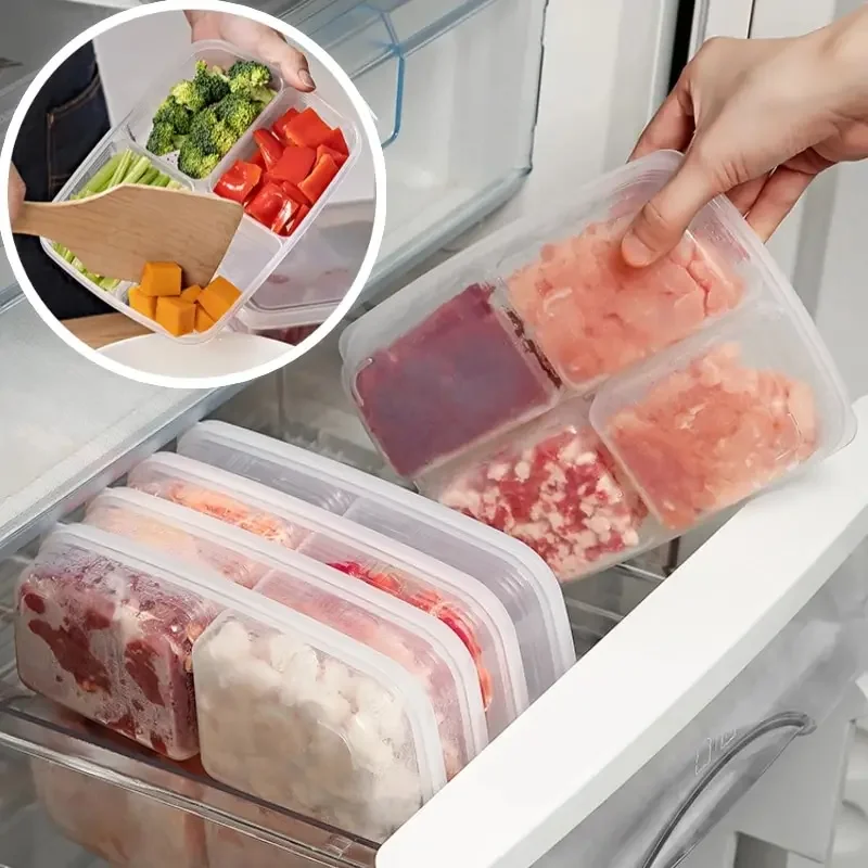 4 กริดกล่องเก็บอาหารแบบพกพาช่อ - Commercial Kitchen Fridge บทวิจารณ์และราคา
