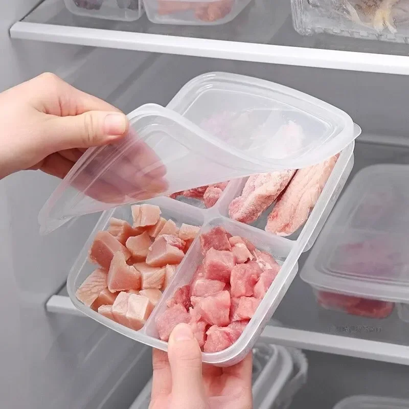 4 กริดกล่องเก็บอาหารแบบพกพาช่อ - Commercial Kitchen Fridge บทวิจารณ์และราคา