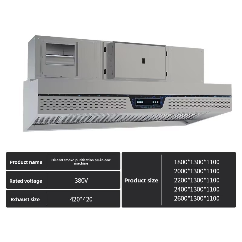 เครื่องดูดควันครัวสแตนเลสแบบใช - Commercial Kitchen Exhaust Hood บทวิจารณ์และราคา