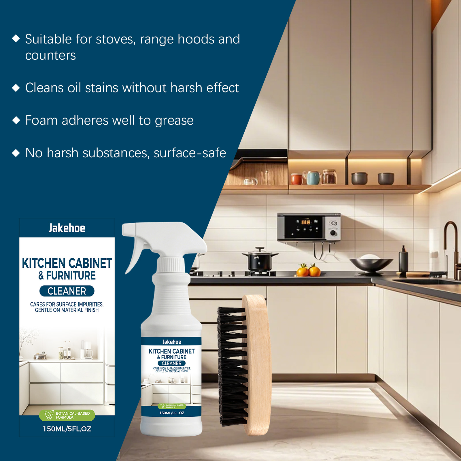 น้ำยาทำความสะอาดตู้ครัว น้ำยาข - Commercial Kitchen Grease Cleaner บทวิจารณ์และราคา