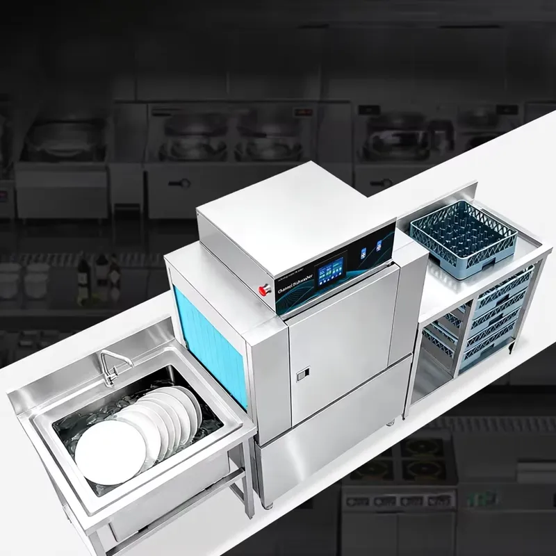 เครื่องล้างจานแบบสายพานลำเลียง - Commercial Kitchen Dishwasher บทวิจารณ์และราคา
