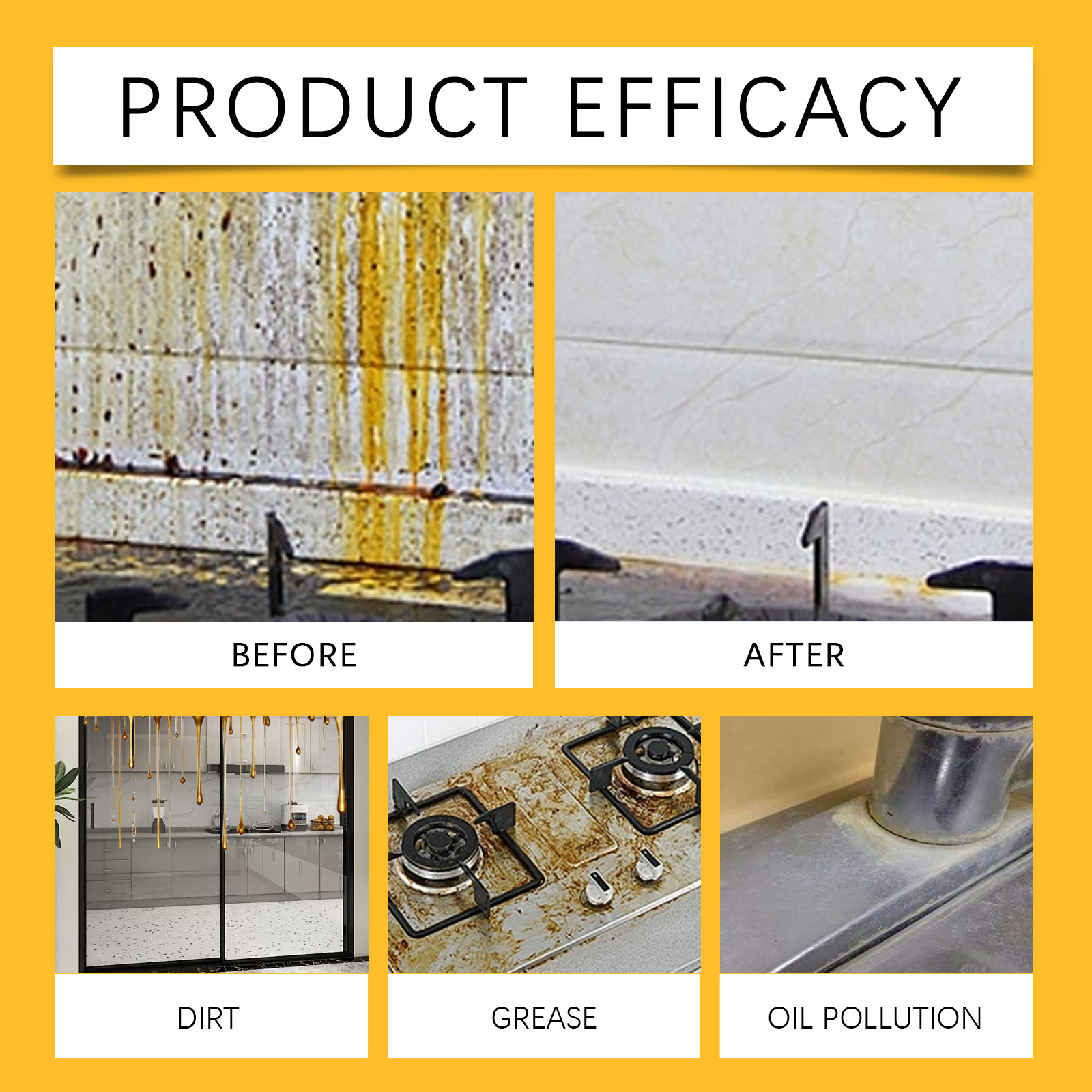 Jakehoe 120ml จาระบี Remover ห - Commercial Kitchen Grease Cleaner บทวิจารณ์และราคา