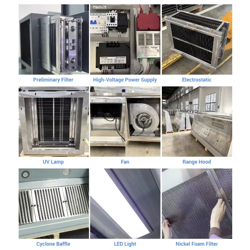 เครื่องดูดควันครัวสแตนเลส 201  - Commercial Kitchen Exhaust Hood บทวิจารณ์และราคา