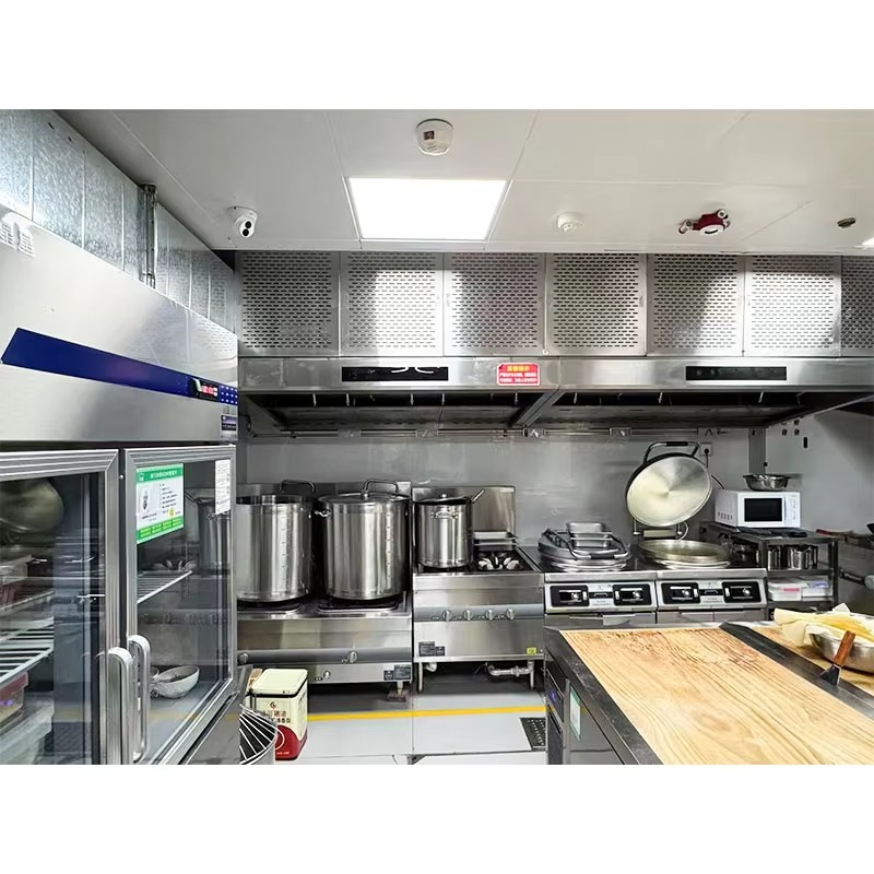 เครื่องดูดควันครัวสแตนเลส 201  - Commercial Kitchen Exhaust Hood บทวิจารณ์และราคา