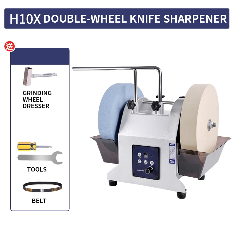 เครื่องลับมีดไฟฟ้าแบบสองล้อขนา - Commercial Kitchen Knife Sharpener บทวิจารณ์และราคา