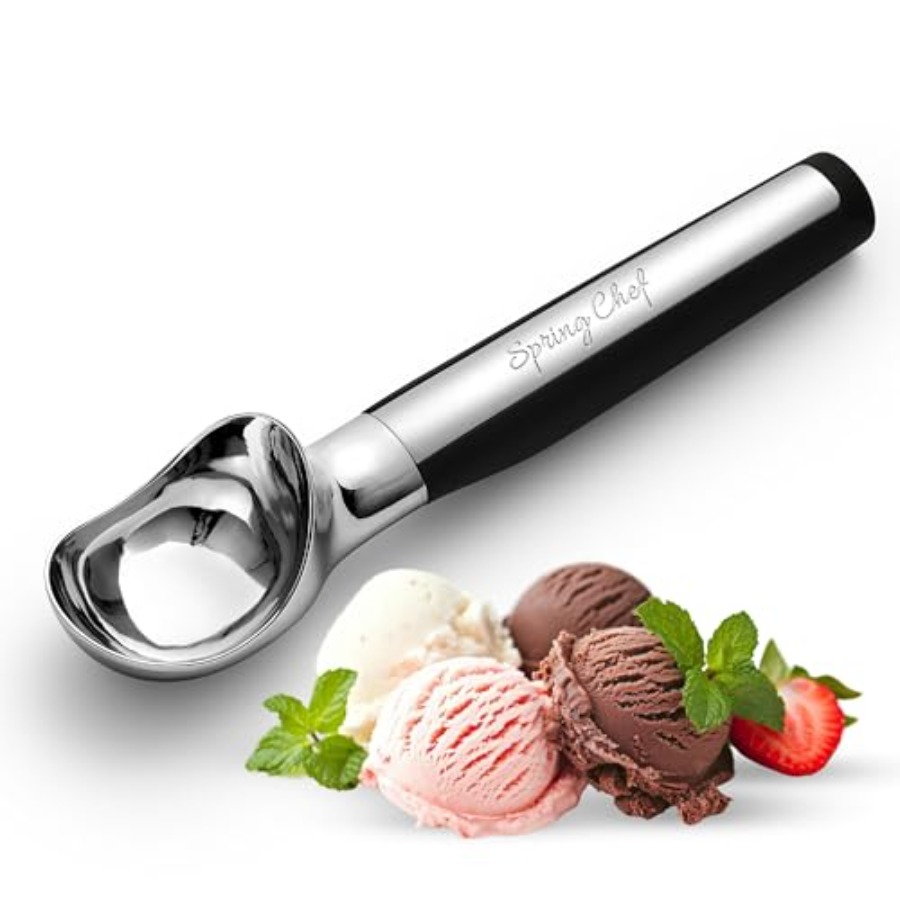 ที่ตักไอศกรีมโลหะแบบหนา - ที่ต - Commercial Kitchen Dishwasher บทวิจารณ์และราคา