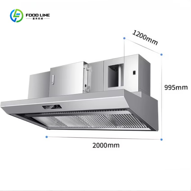 เครื่องดูดควันครัวแบบกำหนดเองพ - Commercial Kitchen Exhaust Hood บทวิจารณ์และราคา