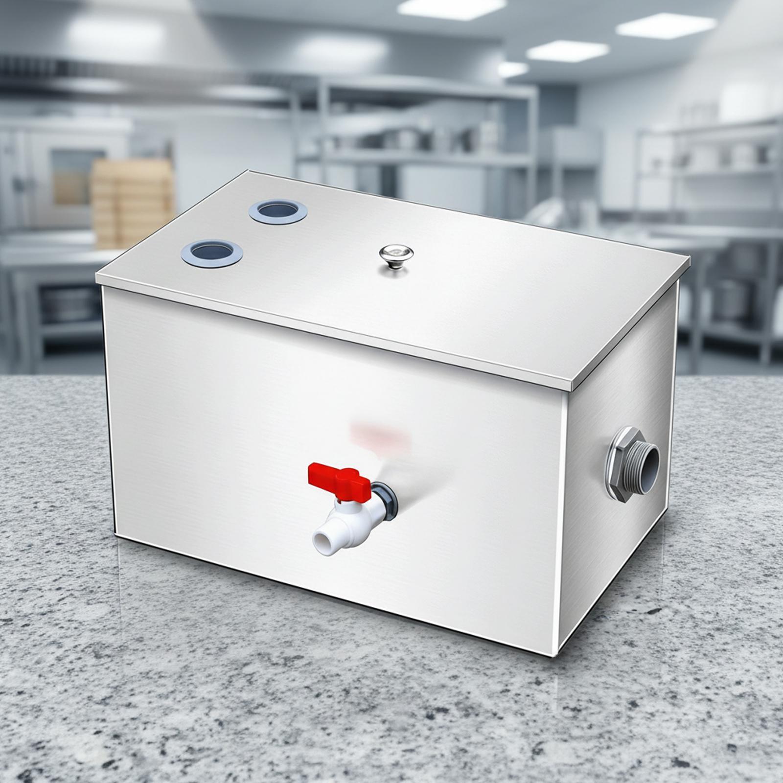 เครื่องดักไขมันสแตนเลส แยกน้ำม - Commercial Kitchen Store บทวิจารณ์และราคา
